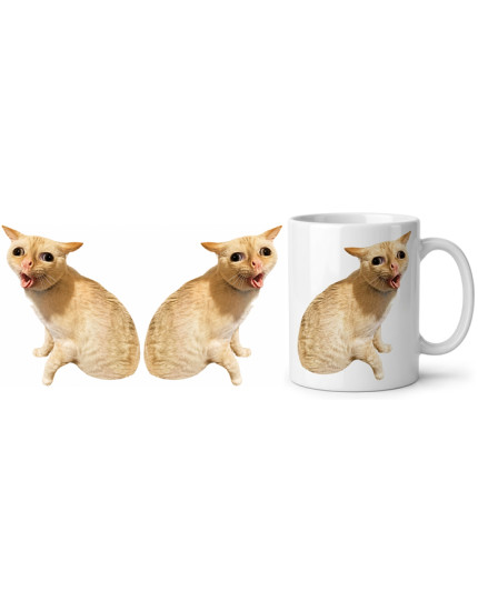 Brain Lag Cat hrnček obrázok 1