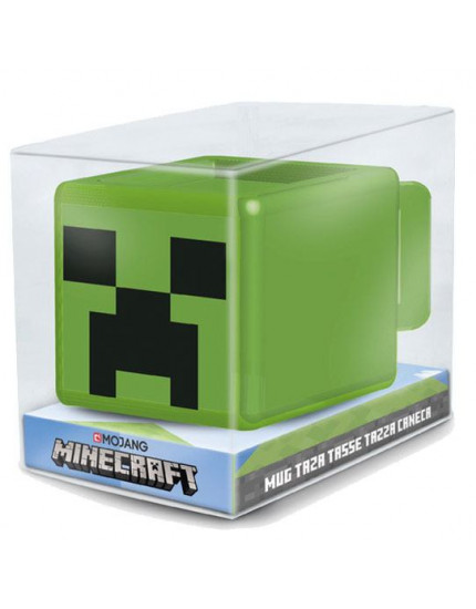 Minecraft 3D hrnček Creeper Face obrázok 1