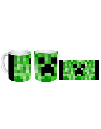 Minecraft - Creeper Head hrnček obrázok 1