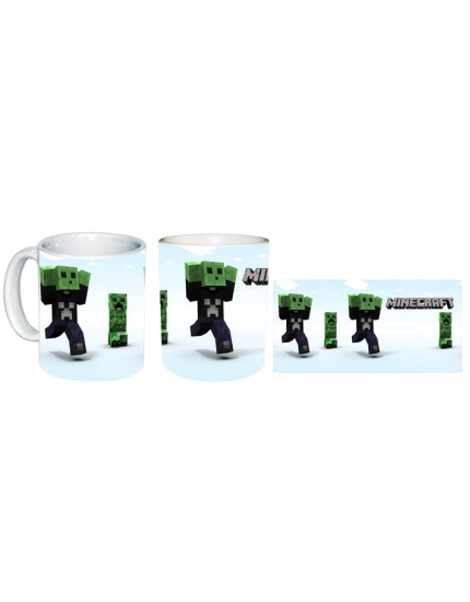 Minecraft - Slime Running hrnček obrázok 1