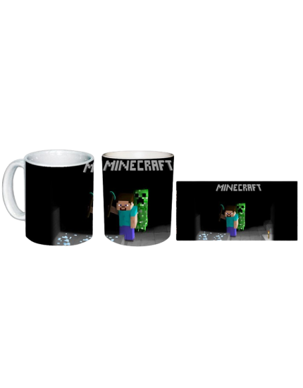 Minecraft - Steve Mining hrnček obrázok 1