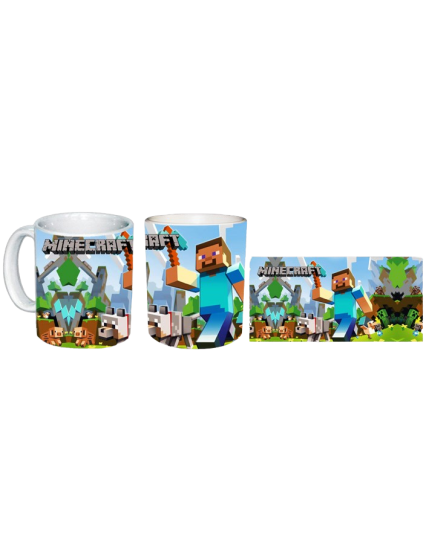 Minecraft - Steve and Friends hrnček obrázok 1