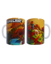 Minecraft - Sunset Landscape hrnček