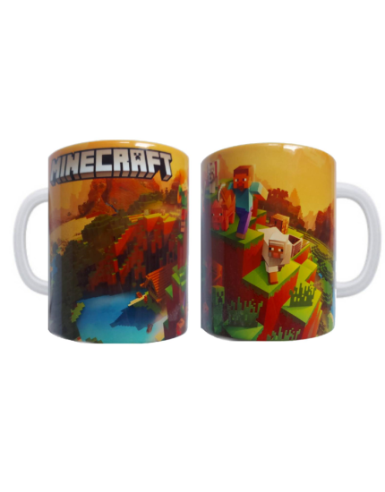 Minecraft - Sunset Landscape hrnček obrázok 1