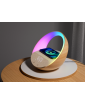 Moye Aurora Glow Lamp with Clock, Wireless Speaker and Charger obrázok 2