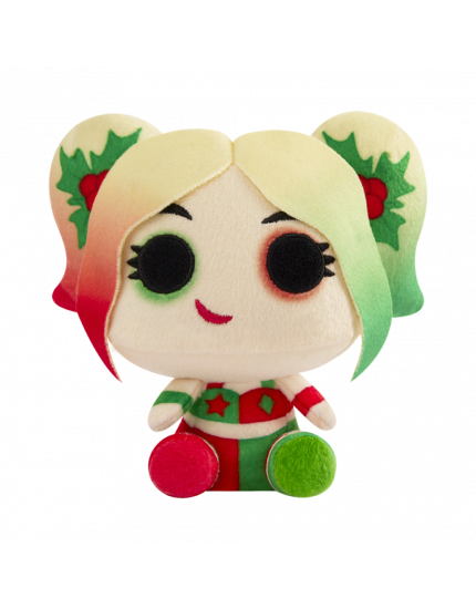 DC Holiday plyšová figúrka Harley 10 cm obrázok 1