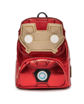 LOUNGEFLY MARVEL IRONMAN LIGHT-UP MINI BACKPACK