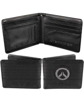 Overwatch Black Metal Logo Wallet