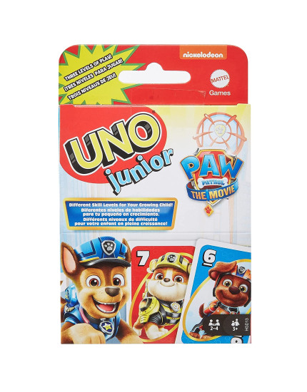 Paw Patrol kartová hra UNO Junior (English Version) obrázok 1