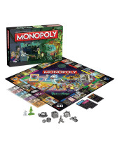 Rick and Morty stolová hra Monopoly (English Version)