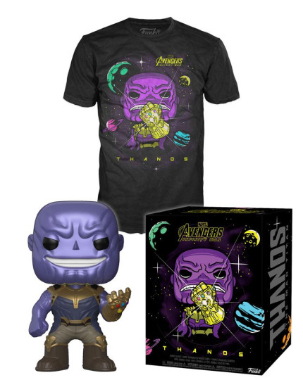 Pop! Marvel - Avengers Infinity War - Thanos Tee Box obrázok 1