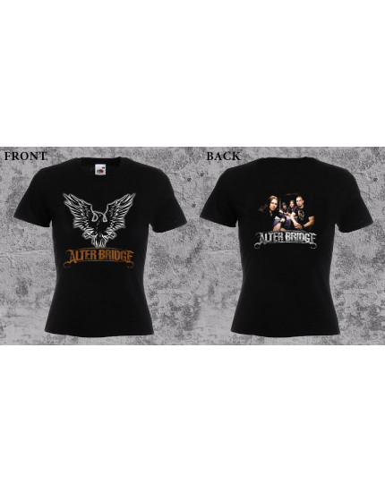 Alter Bridge - Logo and Band (dámske tričko) obrázok 1