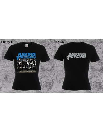 Asking Alexandria - Band (dámske tričko) obrázok 1