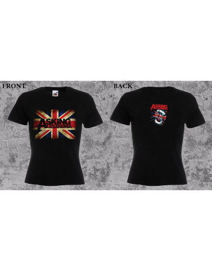 Asking Alexandria - UK Flag (dámske tričko) obrázok 1
