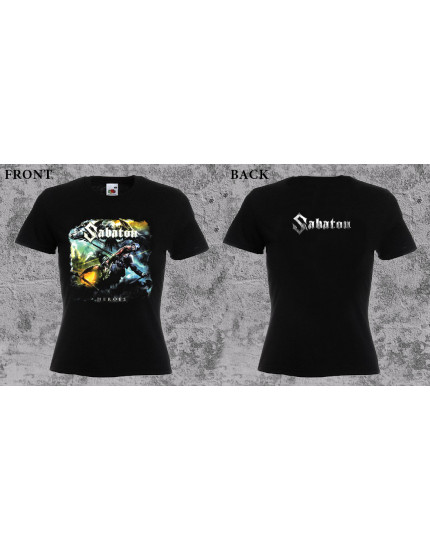 Sabaton - Heroes (dámske tričko) obrázok 1