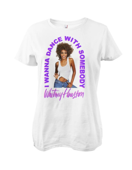 Whitney Houston - I Wanna Dance With Somebody (dámske tričko) obrázok 1