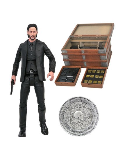 John Wick Deluxe akčná figúrka Box Set 18 cm obrázok 1