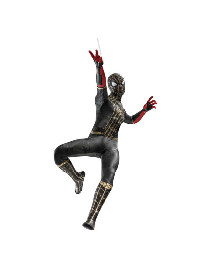 Spider-Man - No Way Home Movie Masterpiece akčná figúrka 1/6 Spider-Man (Black and Gold Suit) 30 cm obrázok 1