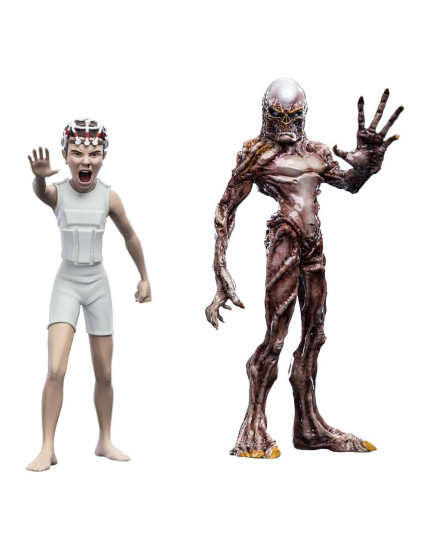 Stranger Things Mini Epics Vinyl figúrky Vecna and Eleven (Season 4) Twin Pack 16 cm obrázok 1