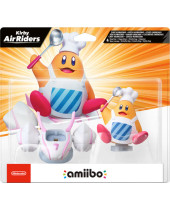 amiibo Kirby Air Riders - Chef Kawasaki and Hop Star