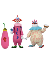 Killer Klowns from Outer Space Toony Terrors akčné figúrky 2-Pack Slim and Chubby 15 cm