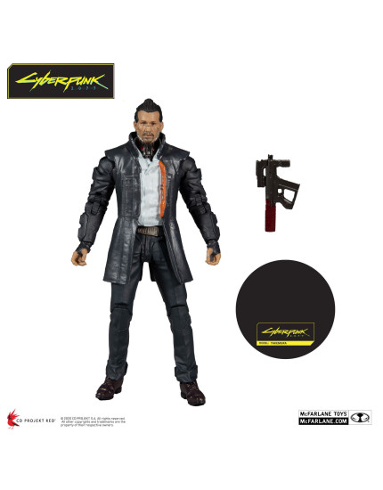 Cyberpunk 2077 akčná figúrka Takemura 18 cm obrázok 1