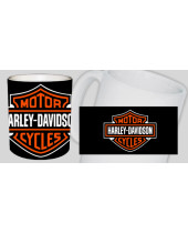 Harley Davidson - Logo hrnček