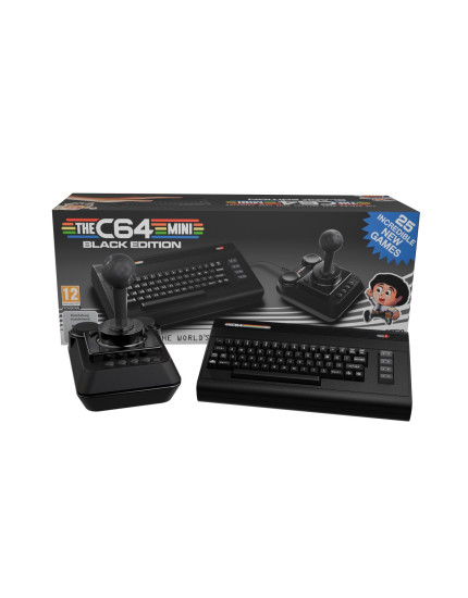 C64 Mini Black Edition herná konzola obrázok 1