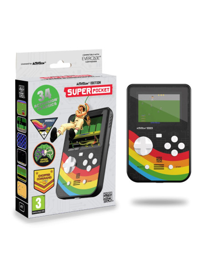 HyperMegaTech! Super Pocket (Activision Edition) herná konzola obrázok 1