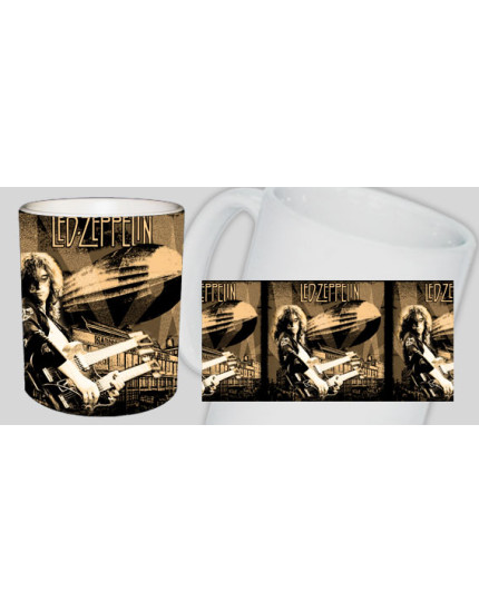 Led Zeppelin - Jimmy Page and Zeppelin hrnček obrázok 1
