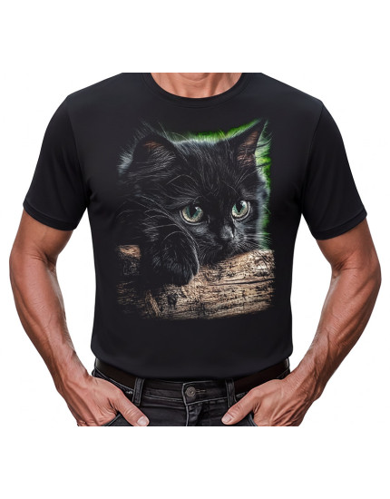 Animal Collection - Black Kitten (tričko) obrázok 1