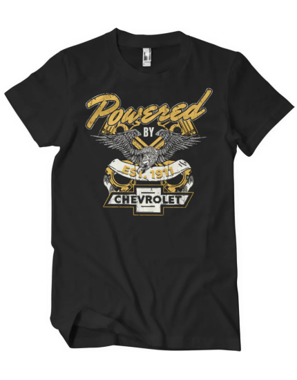 Chevrolet - Powered By (tričko) obrázok 1