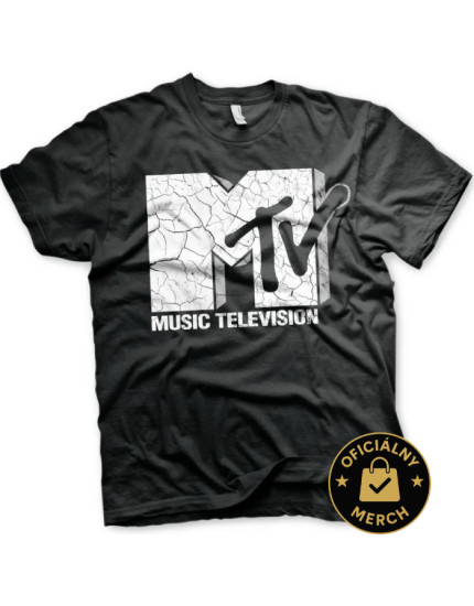 MTV Cracked Logo (T-Shirt) obrázok 1