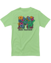 MTV Flower Bouquet Logo (T-Shirt)