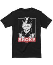 Mr. Monopoly - Broke (T-Shirt)
