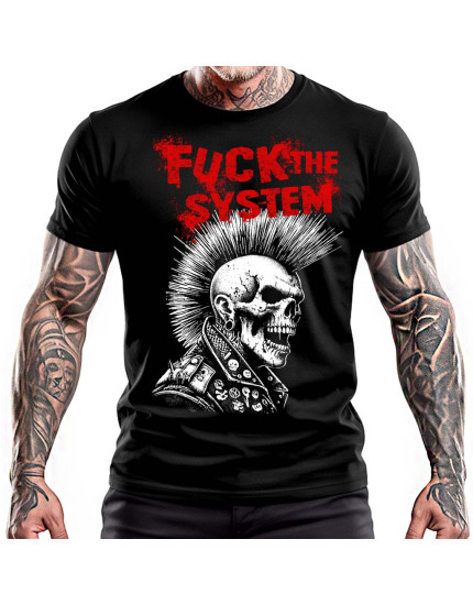 Tričko - Fuck The System obrázok 1