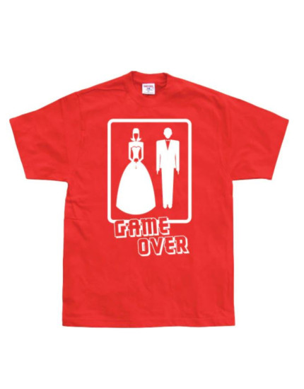 Wedding - Game Over! (tričko) obrázok 1