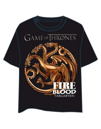 Game of Thrones Targaryen Logo (T-Shirt) obrázok 1