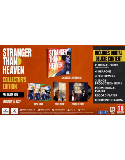 Stranger Than Heaven (Collectors Edition) (PS5) obrázok 1
