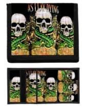 As I Lay Dying - Skull peňaženka