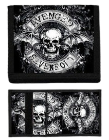 Avenged Sevenfold - Ancient Skull peňaženka obrázok 1