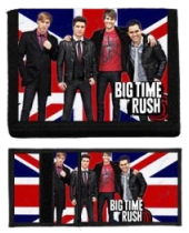 Big Time Rush - UK Flag and Band peňaženka