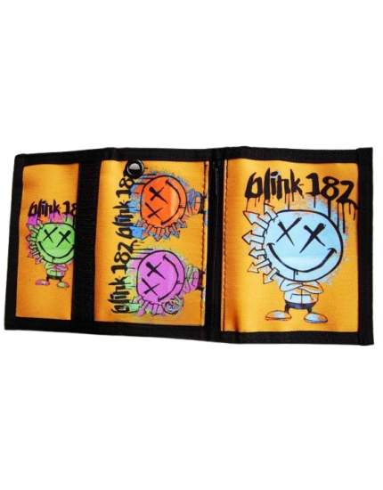 Blink 182 Orange Smiles peňaženka obrázok 1