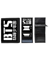 BTS Bangtan Boys Korean Letters peňaženka