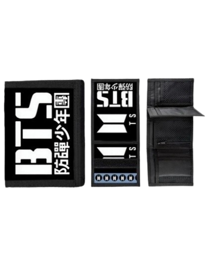 BTS Bangtan Boys Korean Letters peňaženka obrázok 1