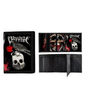 Bullet For My Valentine Crow Skull and Rose peňaženka
