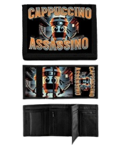 Cappuccino Assassino Italian Brainrot Meme peňaženka