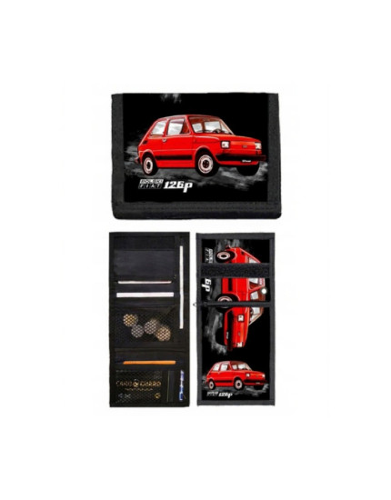 FIAT 126p Red Motive peňaženka obrázok 1