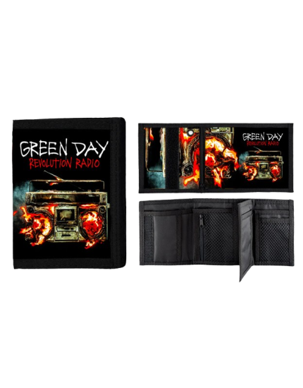 Green Day Revolution Radio peňaženka obrázok 1