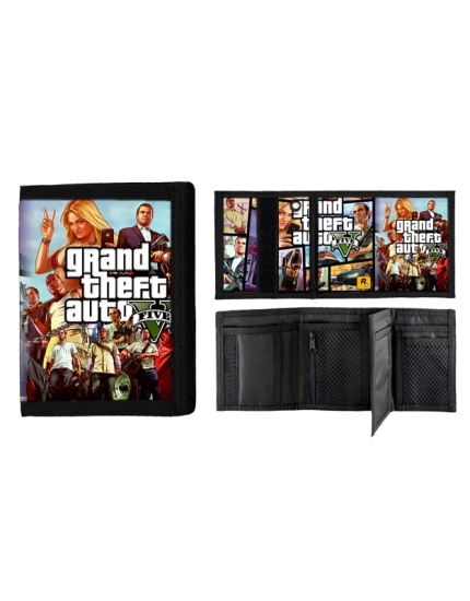 Grand Theft Auto 5 (GTA 5) motív 2 peňaženka obrázok 1